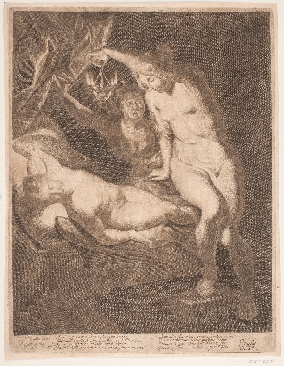 Psiche e Amore dormiente da Albert Haelwegh