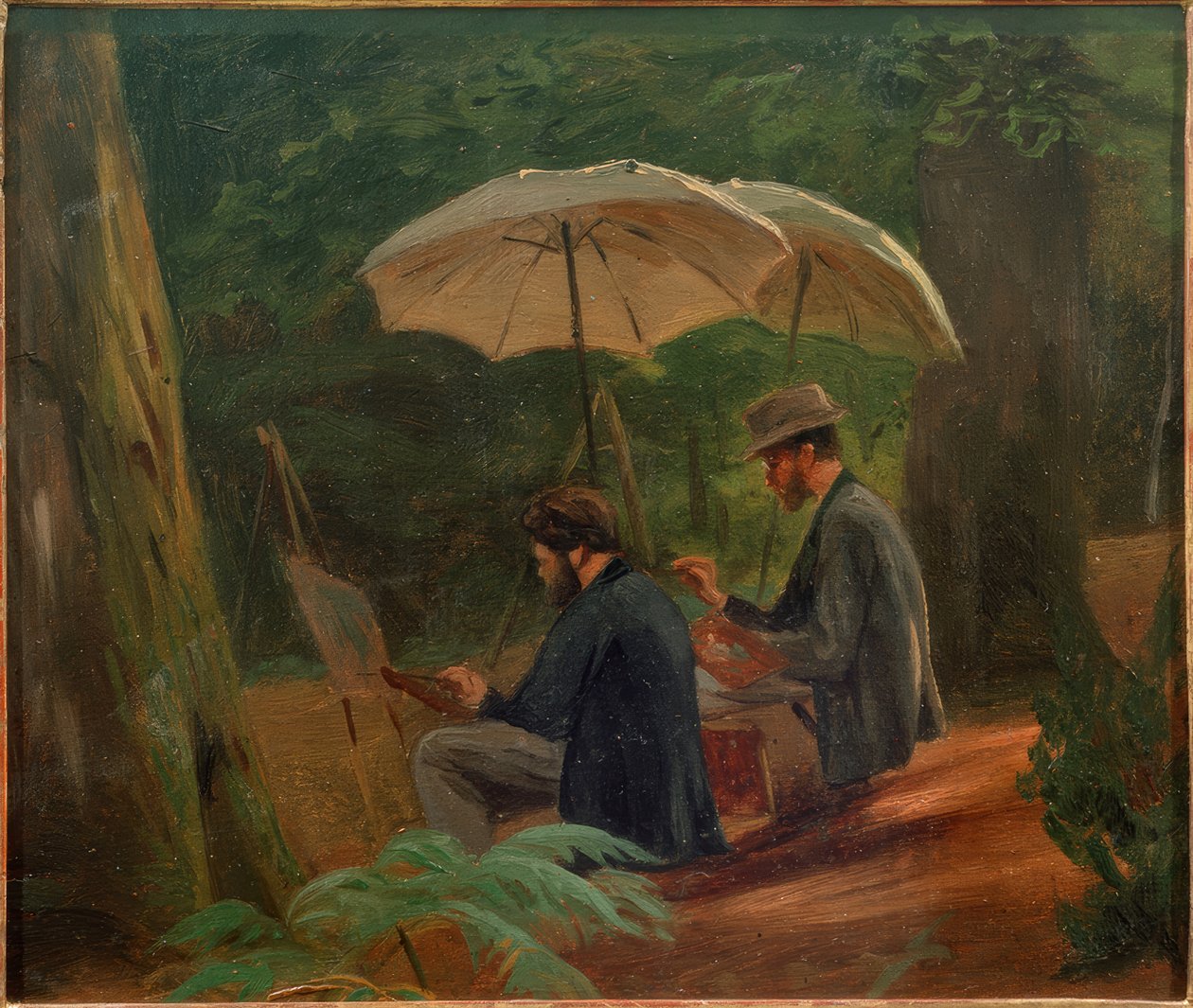 Due artisti al lavoro da Albert Hendschel