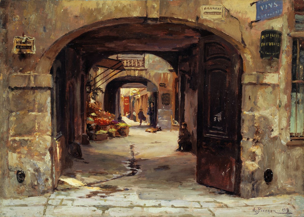 Il Passaggio delle Scimmie da Albert Leopold Pierson
