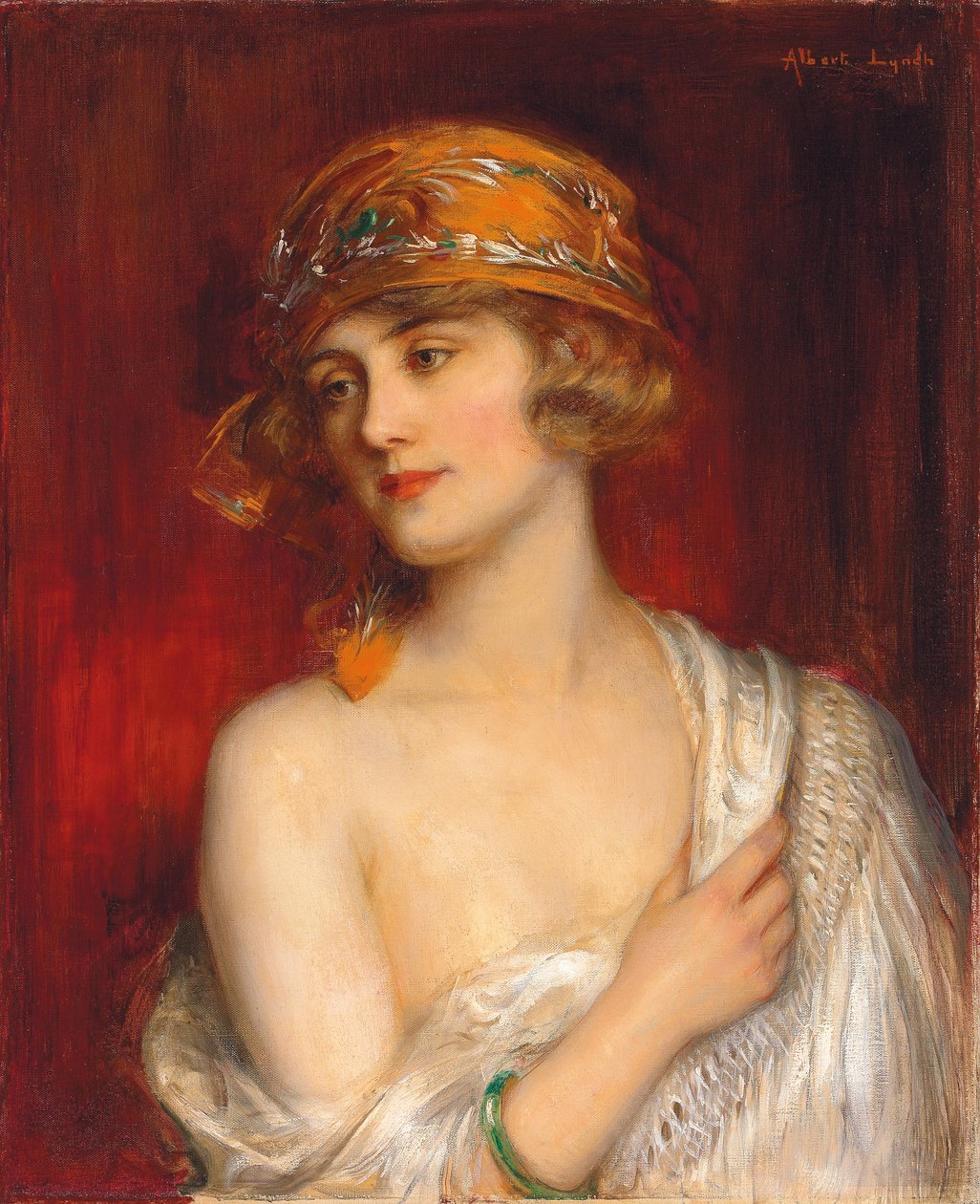 Una giovane bellezza da Albert Lynch