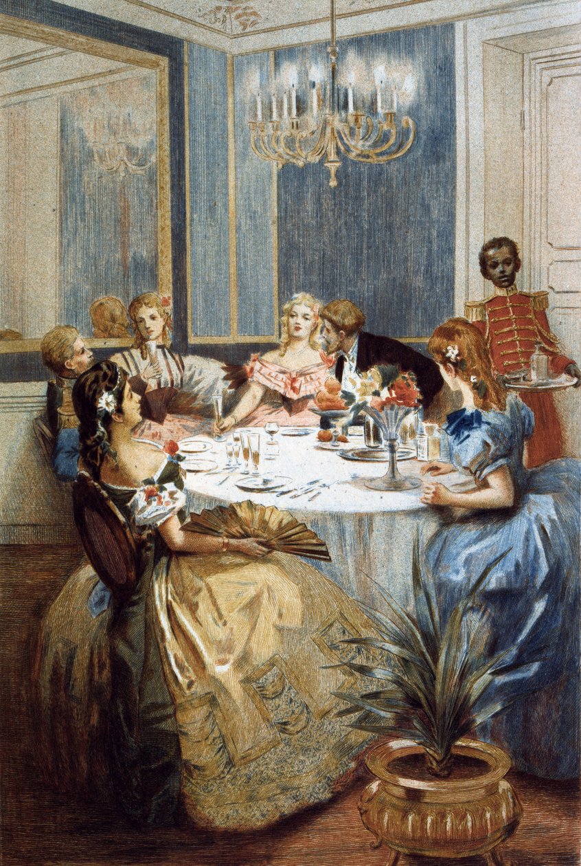 Signore parigine del Secondo Impero da Albert Lynch