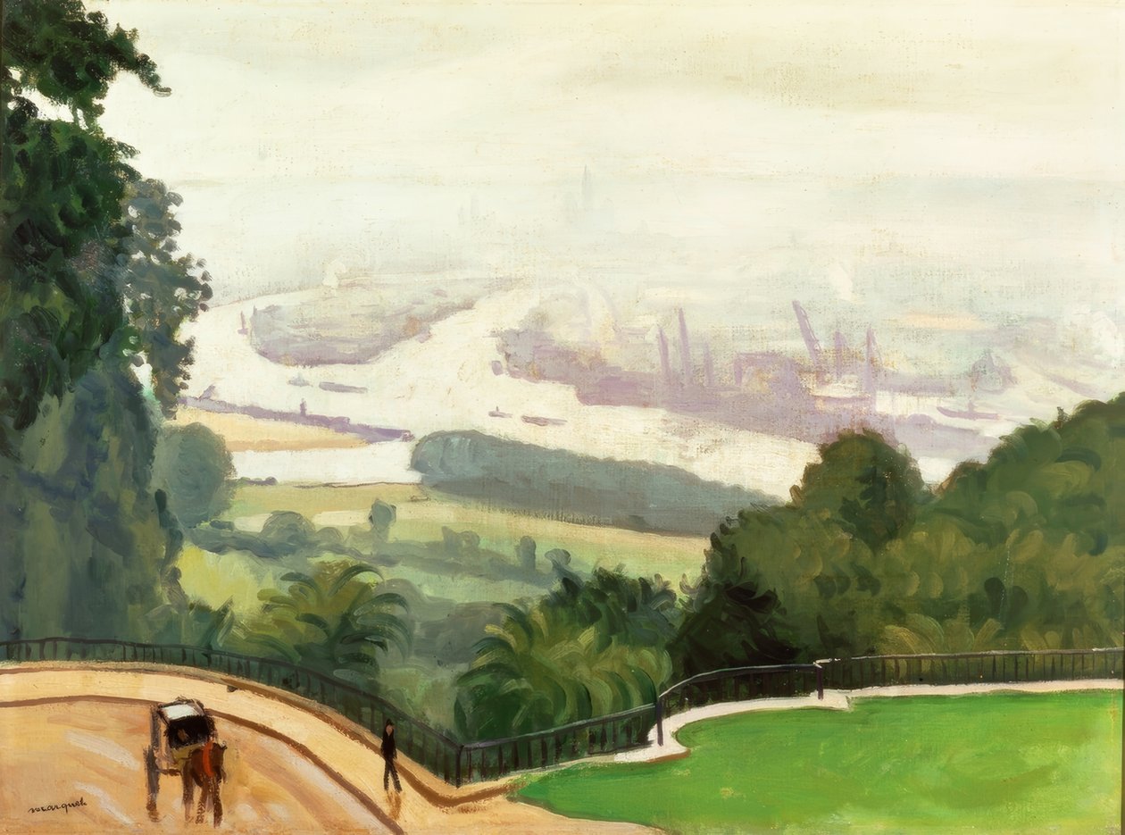 Albert Marquet, Porto di Rouen da Albert Marquet