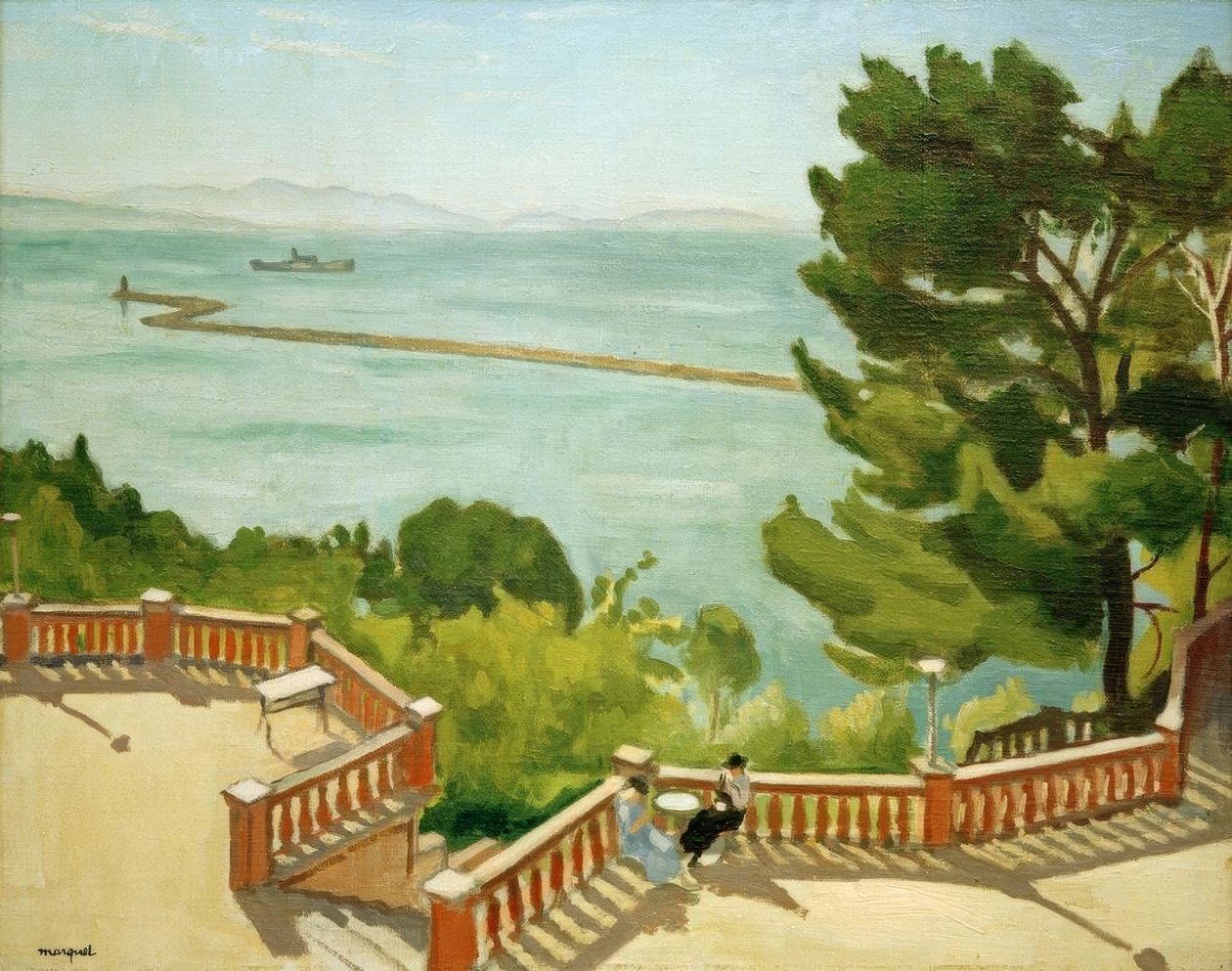 Angolo di terrazza a l