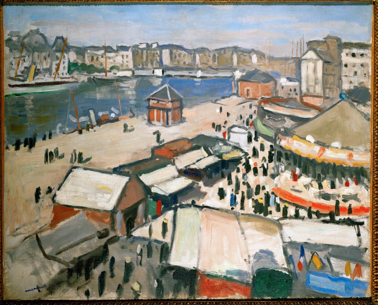 Fete foraine (olio su tela) da Albert Marquet