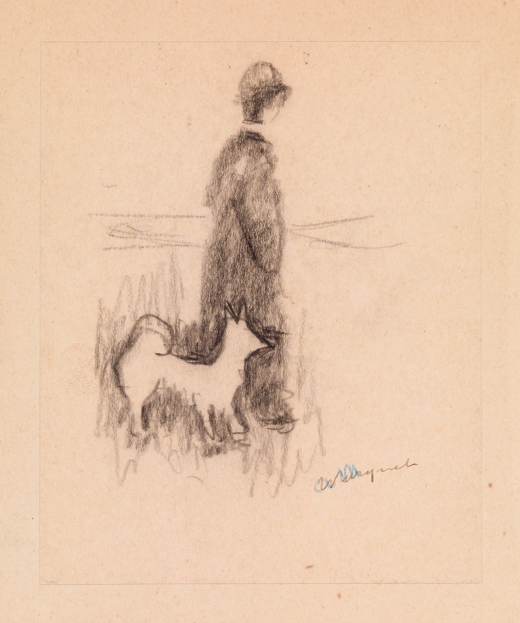 Figura con un cane da Albert Marquet
