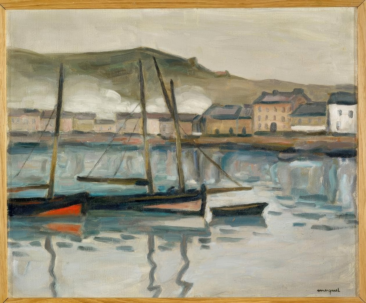 Il porto di Fécamp da Albert Marquet