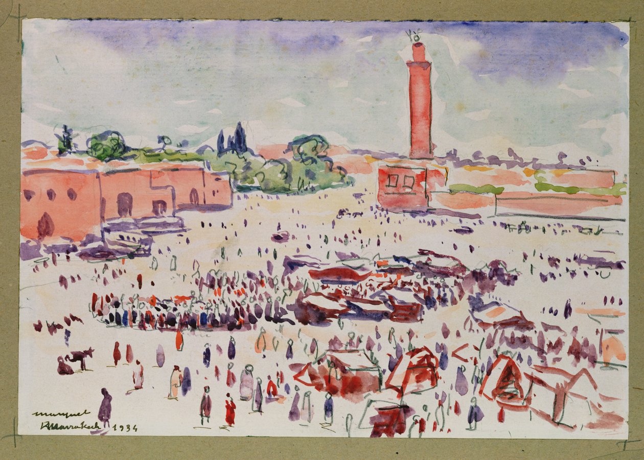 Marrakech da Albert Marquet