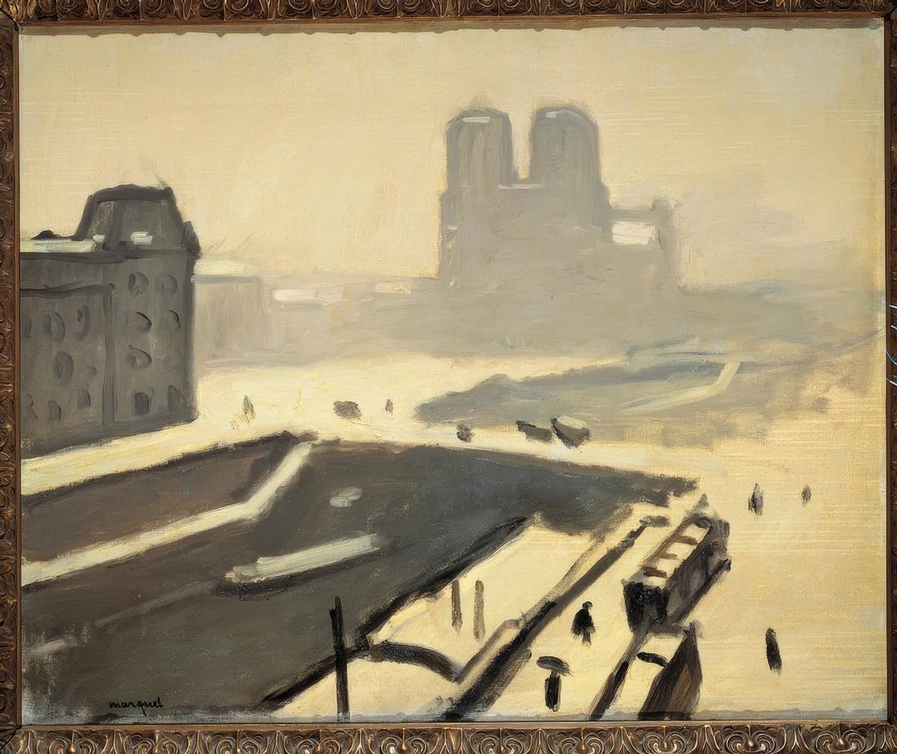 Parigi in inverno (Il ponte Saint-Michel) da Albert Marquet