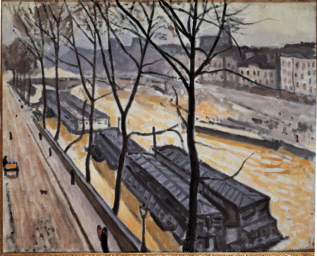 Parigi in inverno (Quai de Bourbon) da Albert Marquet