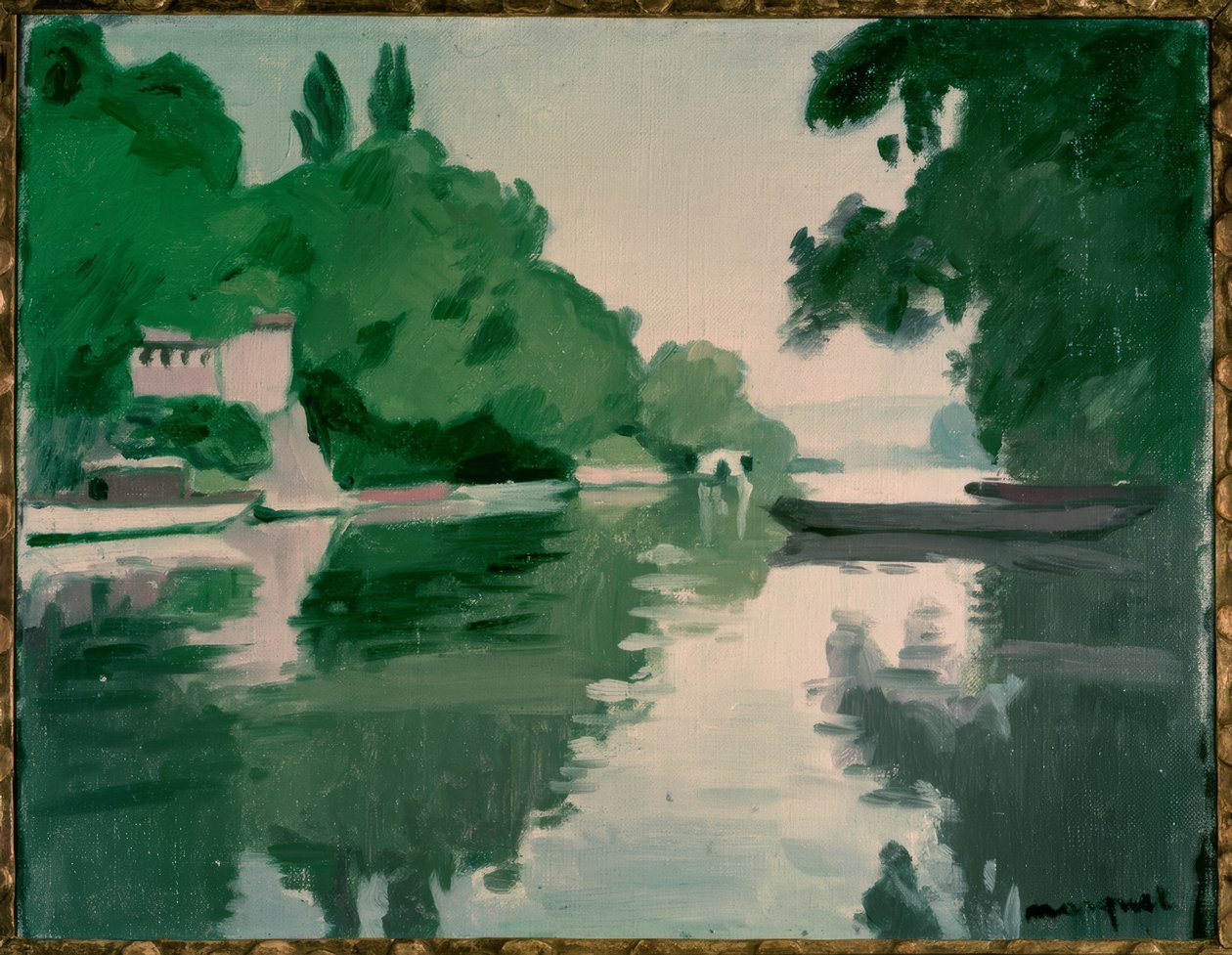 Paesaggio a Chenevières da Albert Marquet