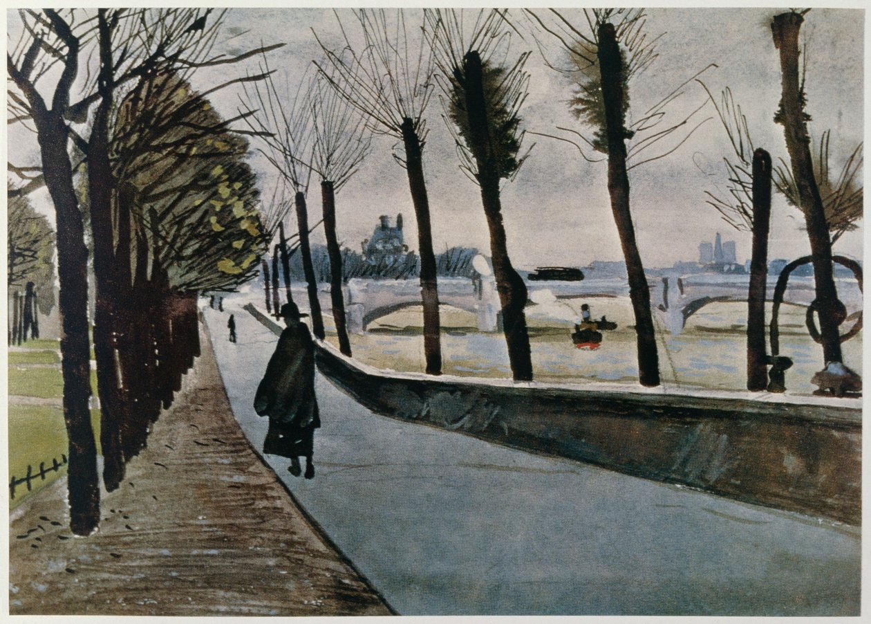 Quai du Louvre, Parigi da Albert Marquet