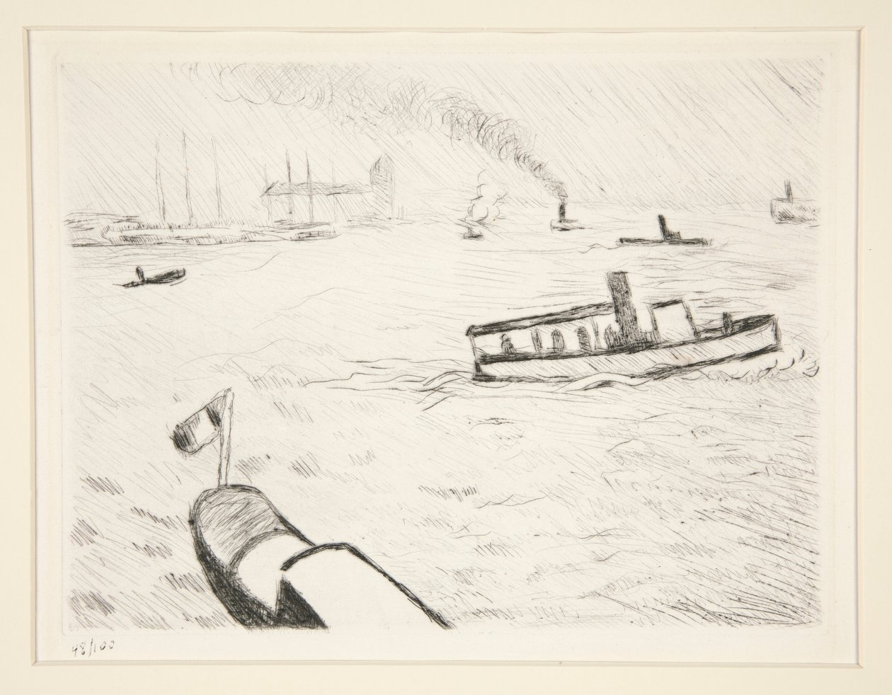 Rimorchiatore ad Amburgo da Albert Marquet