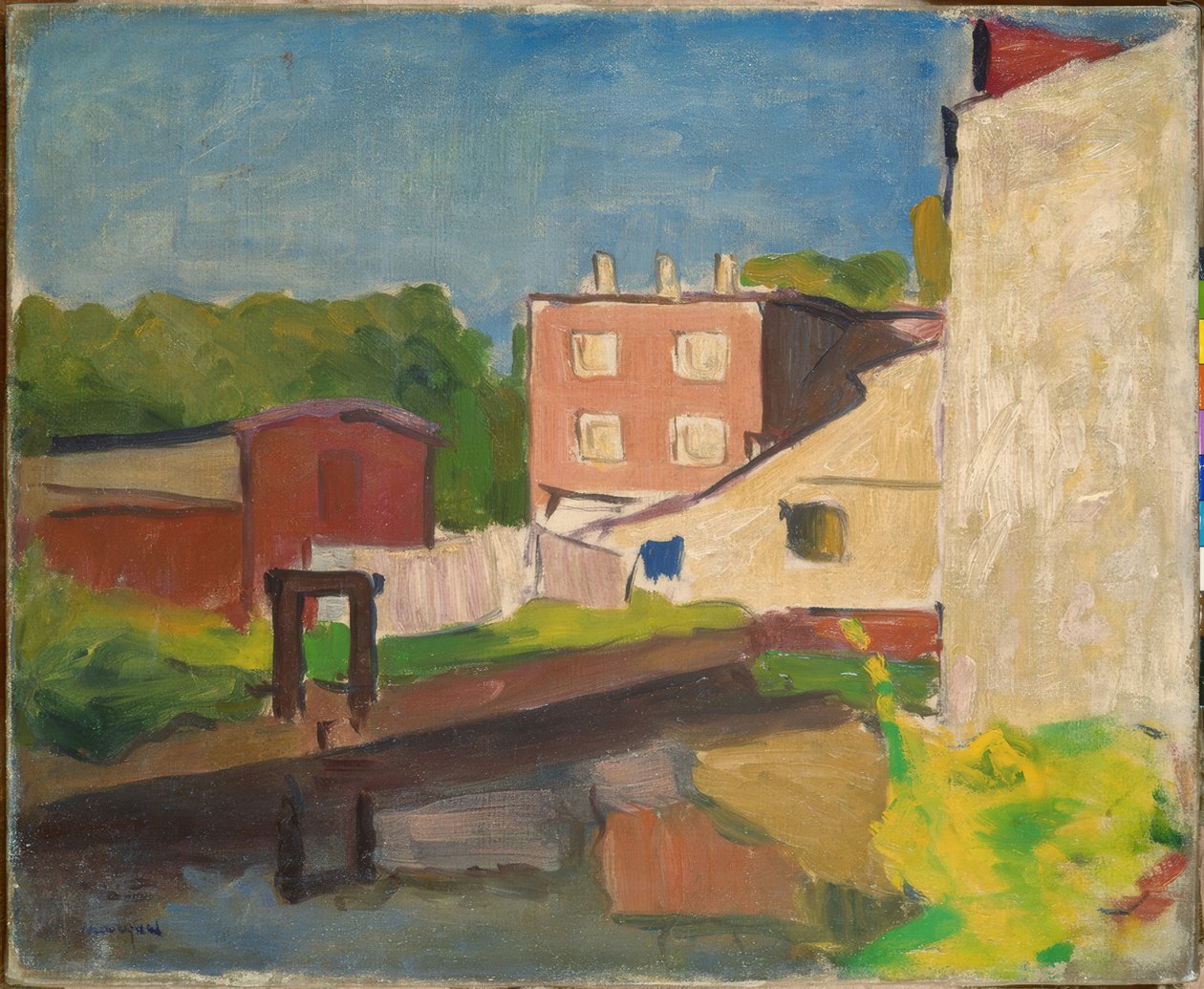Casa rosa ad Arcueil da Albert Marquet