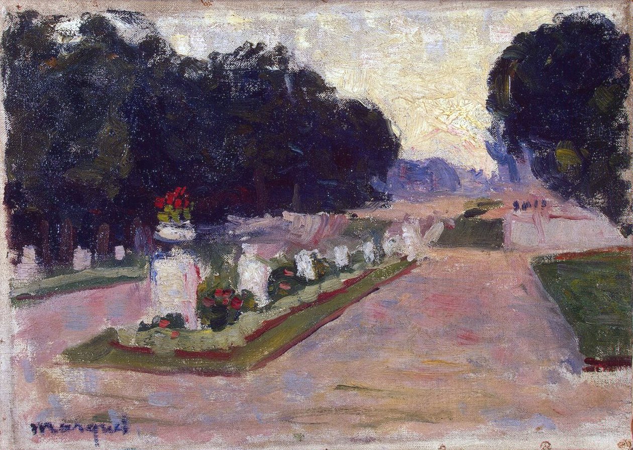 Il Giardino del Lussemburgo da Albert Marquet