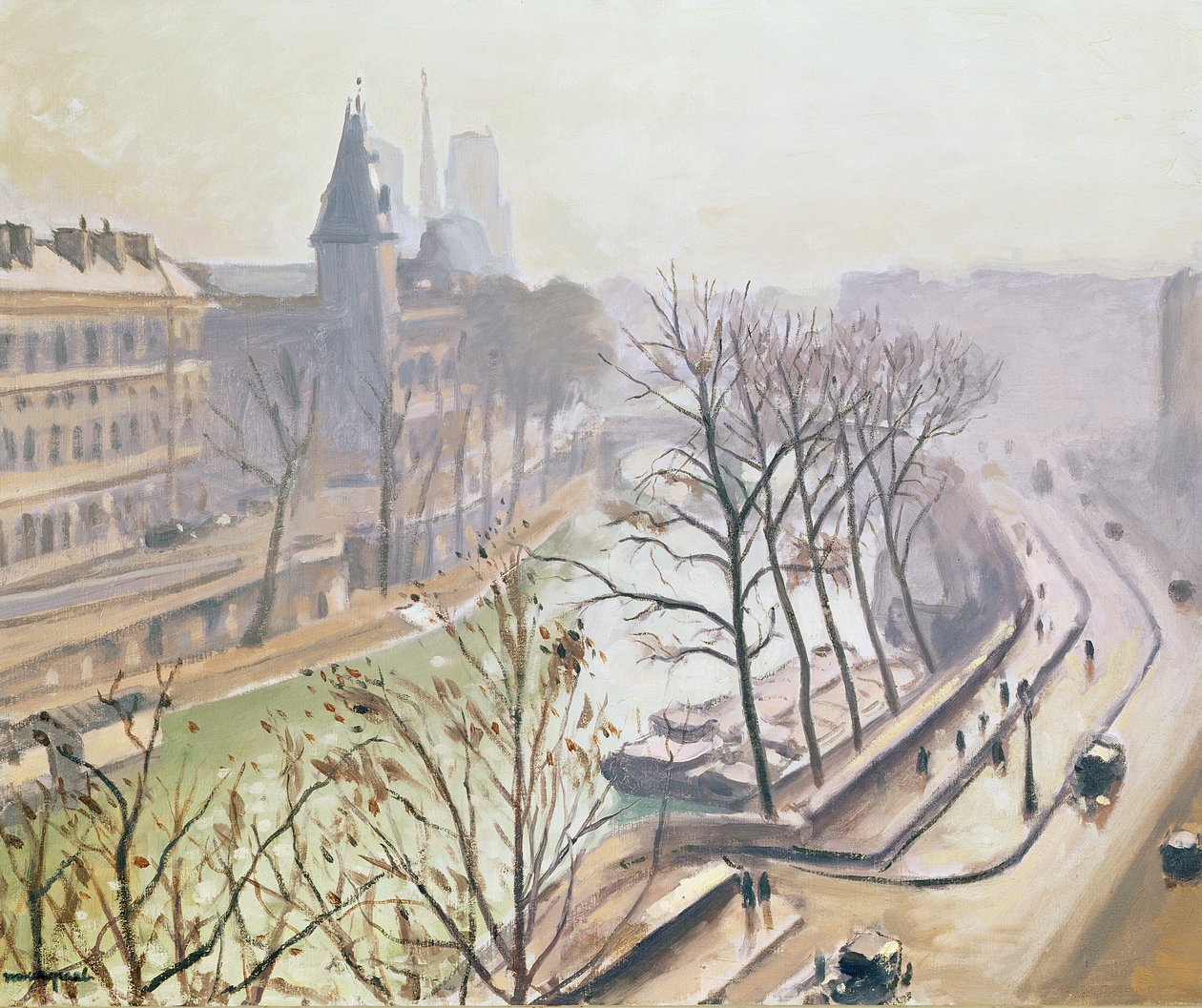 La Senna a Parigi da Albert Marquet