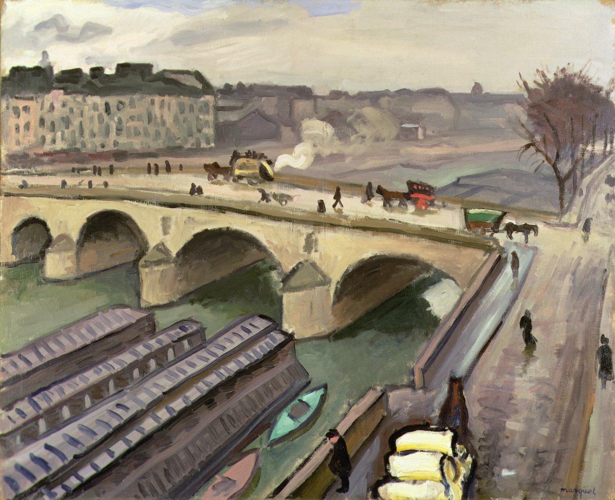 La Senna a Parigi, c.1907 da Albert Marquet