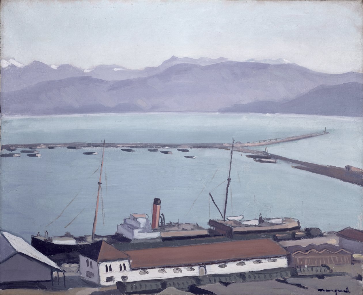 Vista a Bougie, Algeri da Albert Marquet