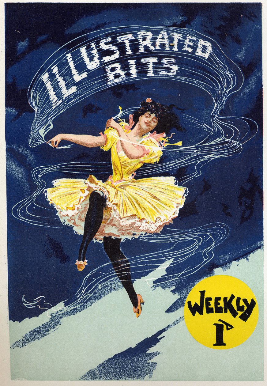 Ballerina di cancan da Albert Morrow