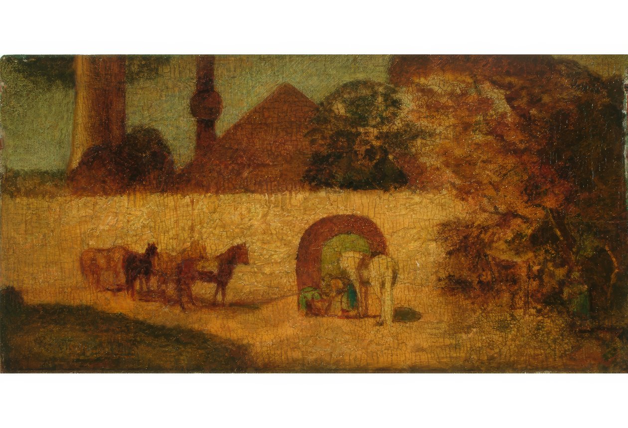 Vicino alla tomba del Profeta da Albert Pinkham Ryder