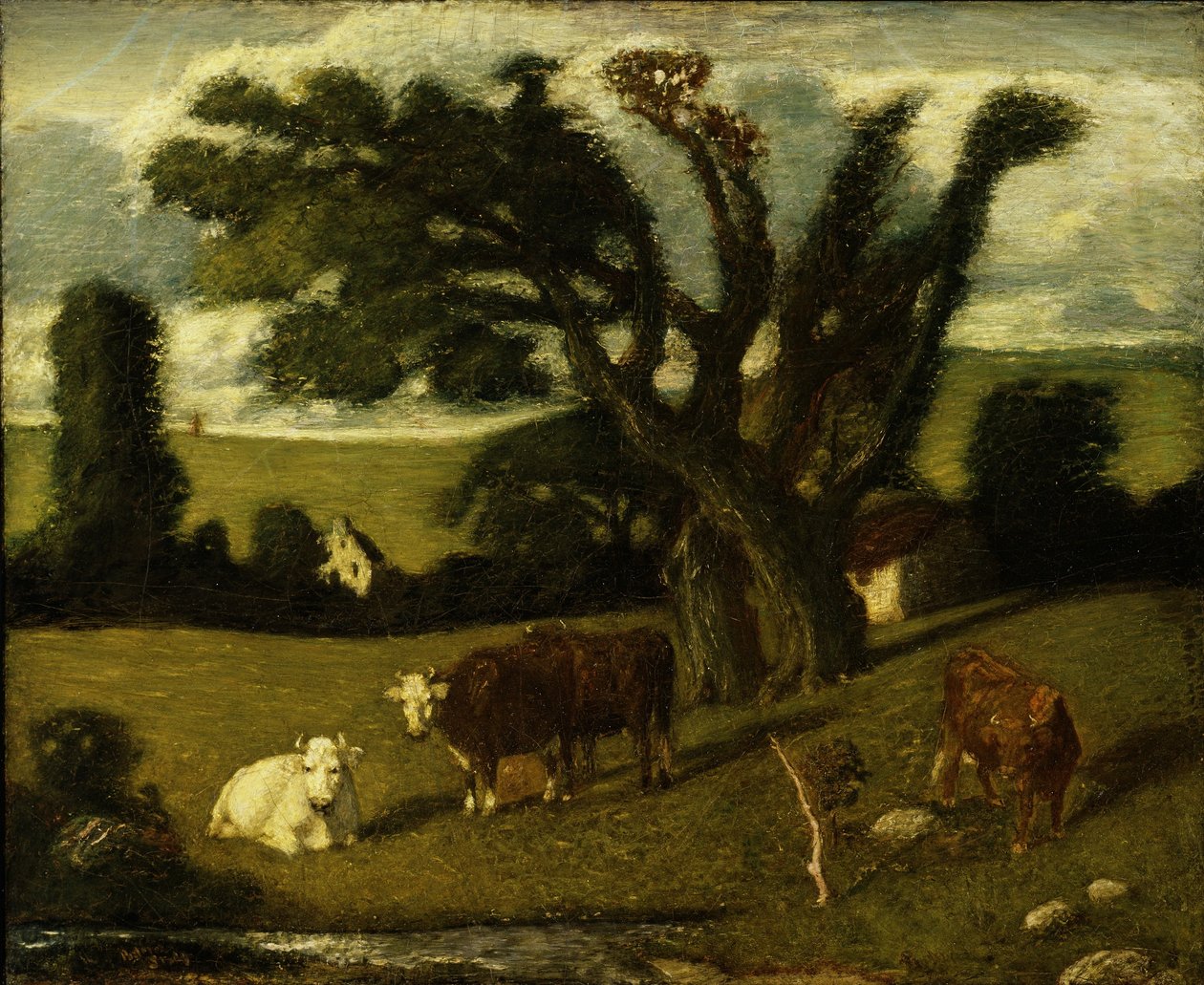 Studio pastorale da Albert Pinkham Ryder
