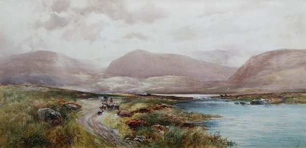 Paesaggio Scozzese, c.1910 da Albert Procter