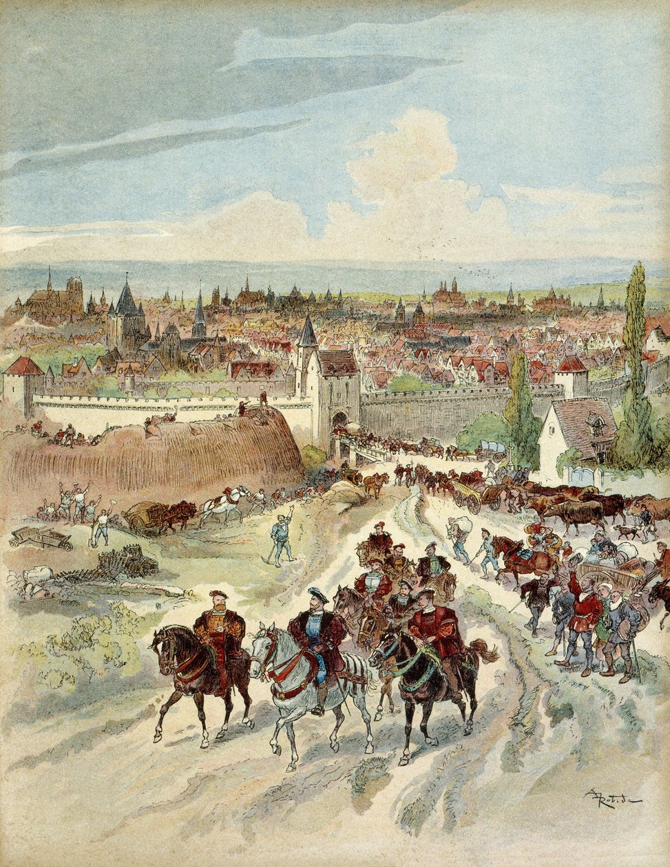 Francesco I da Albert Robida