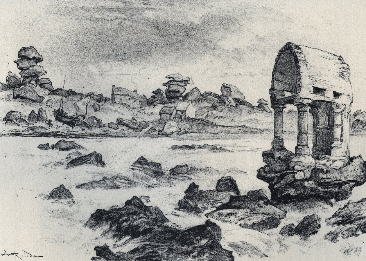 Cappella di San Guirec a Ploumanach (Ploumanac