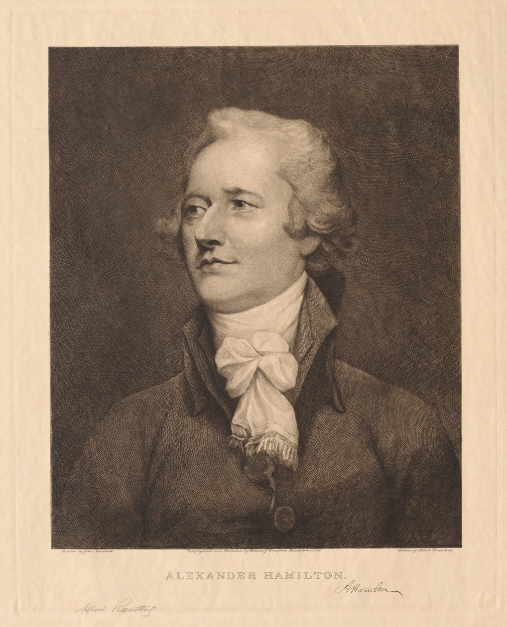 Alexander Hamilton da Albert Rosenthal