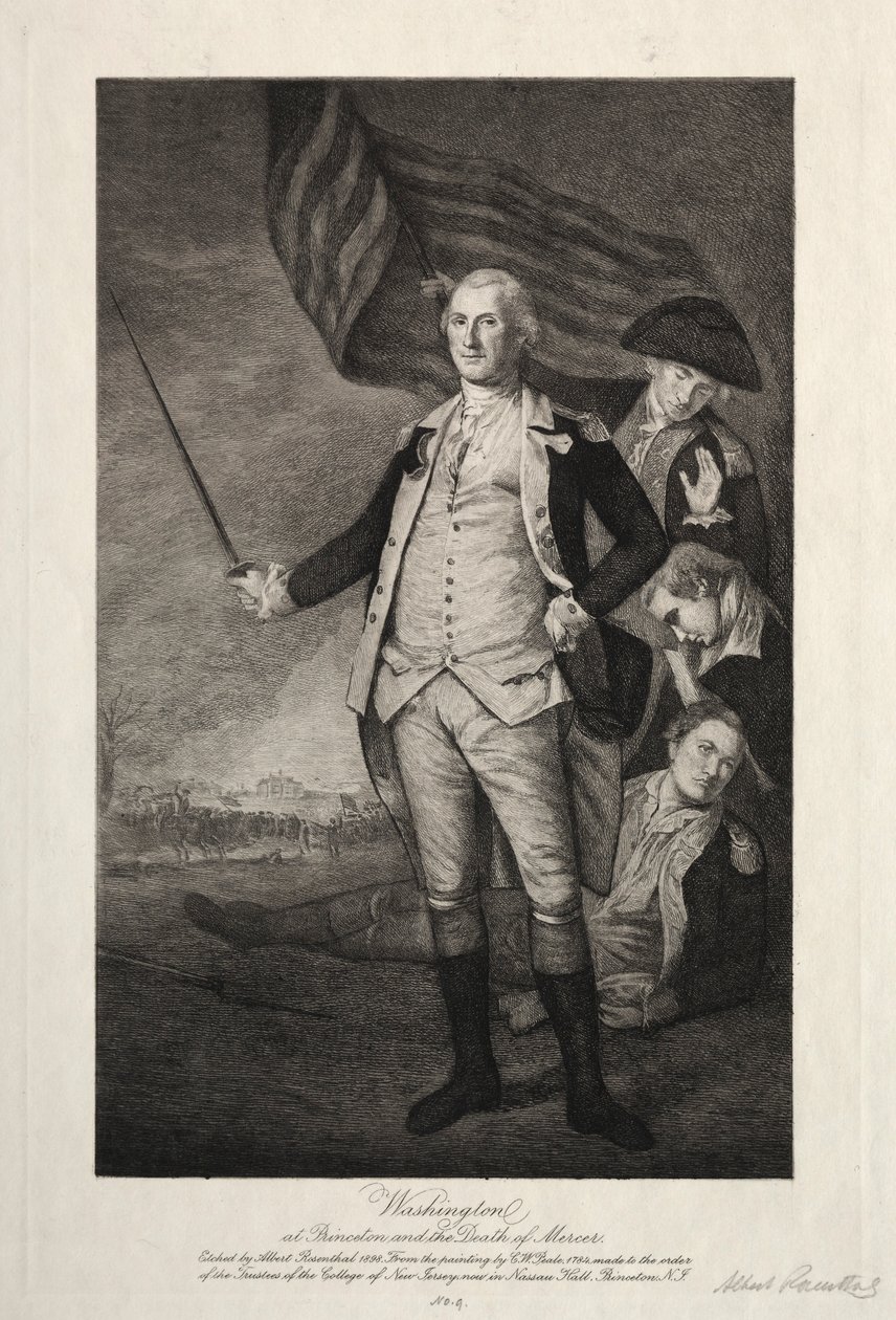 George Washington a Princeton da Albert Rosenthal