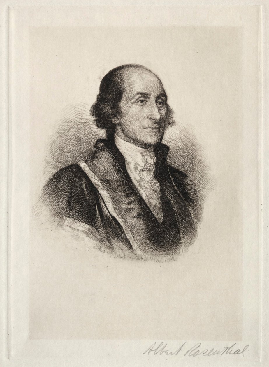 John Jay, 1887 da Albert Rosenthal