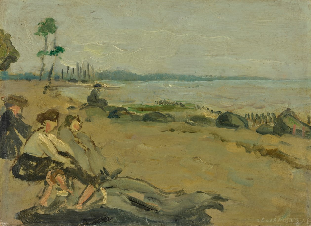 Spiaggia balneare da Albert Weisgerber