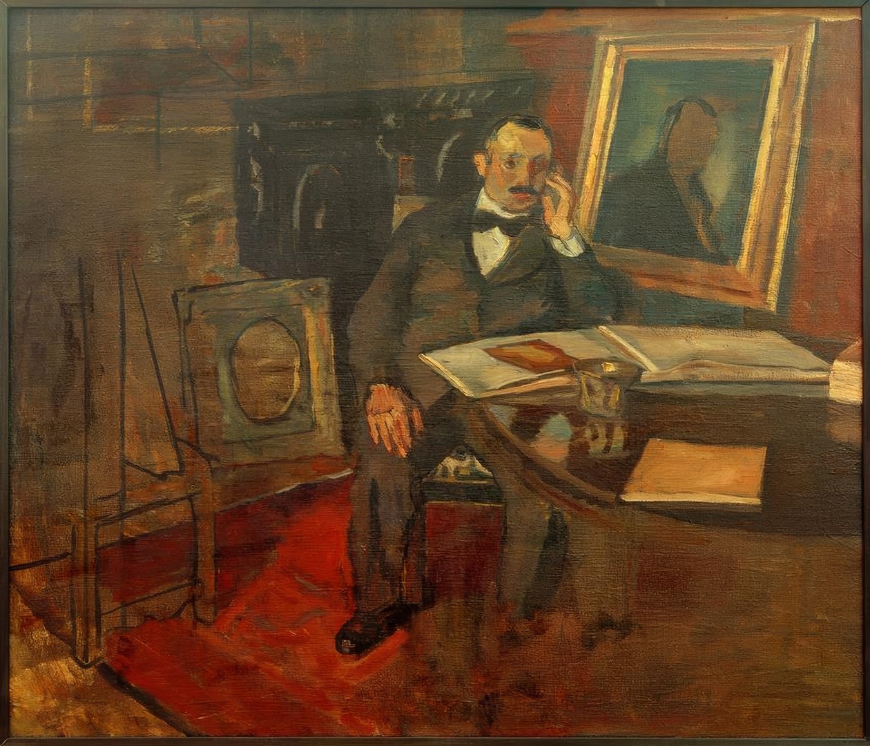 Ritratto di Ludwig Löb Prager da Albert Weisgerber