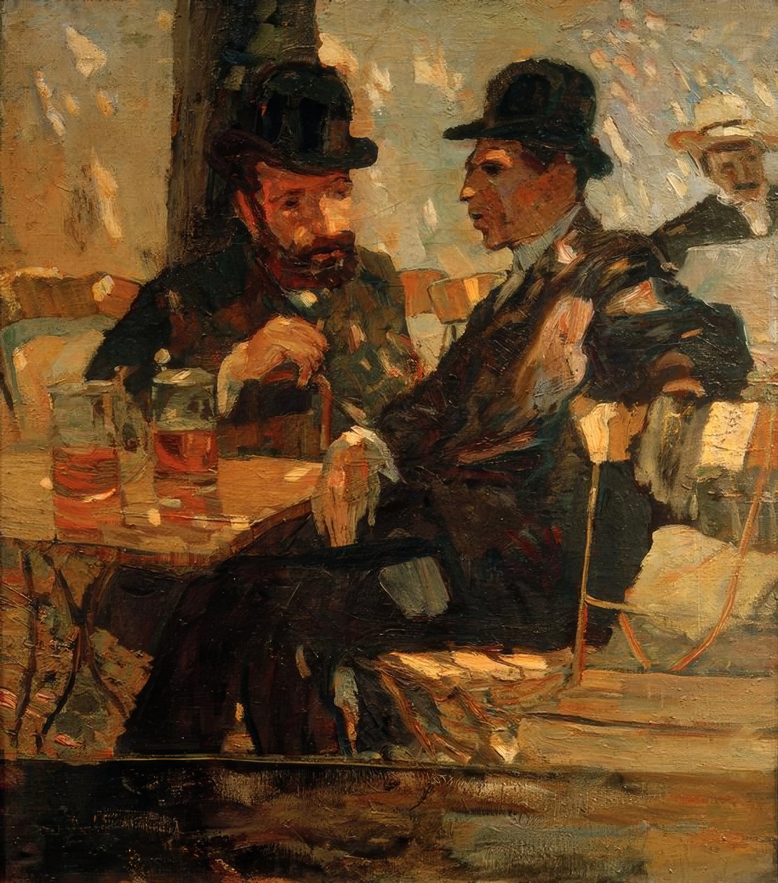 Nel giardino della birra da Albert Weisgerber