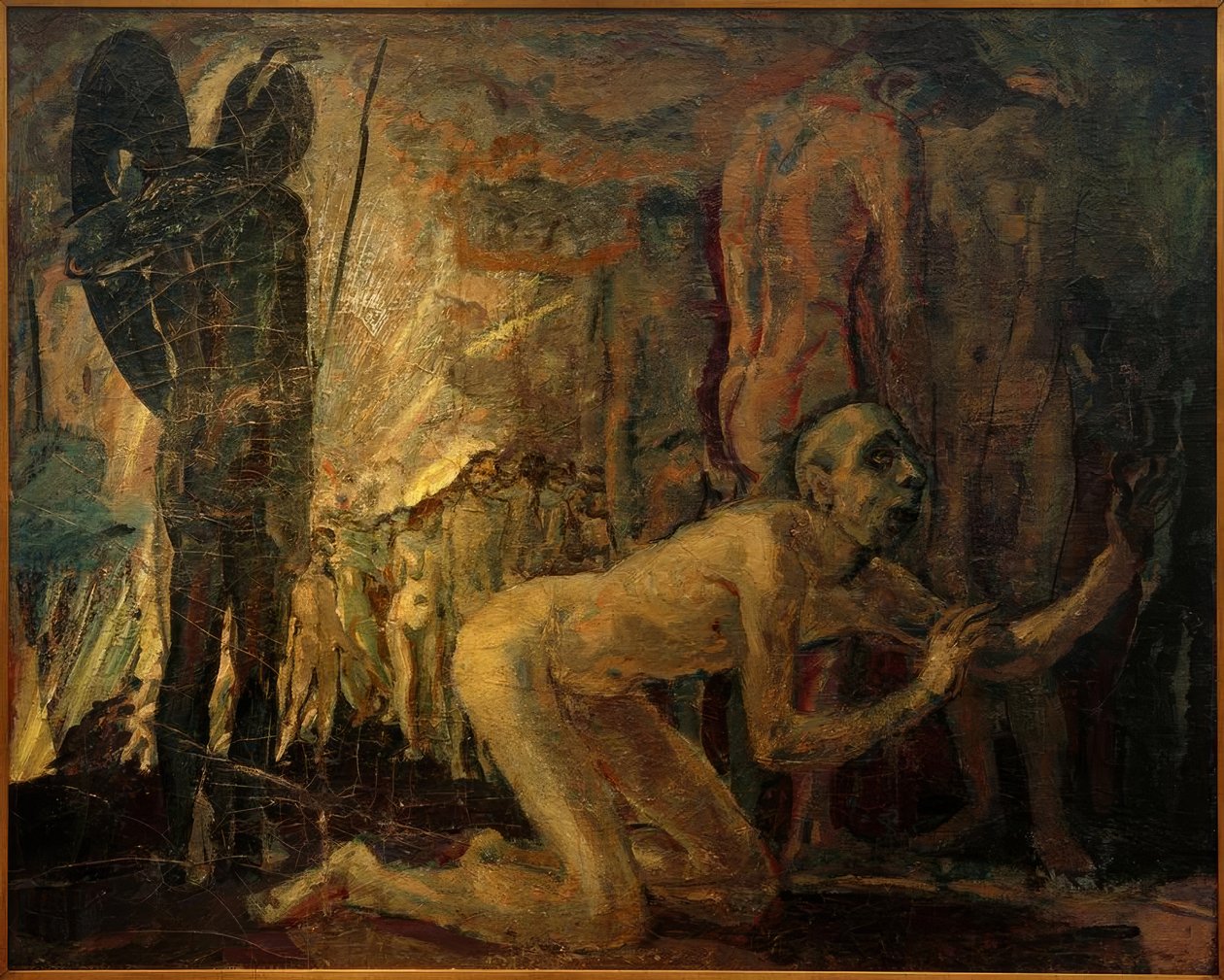 Geremia prima della deportazione in Babilonia da Albert Weisgerber