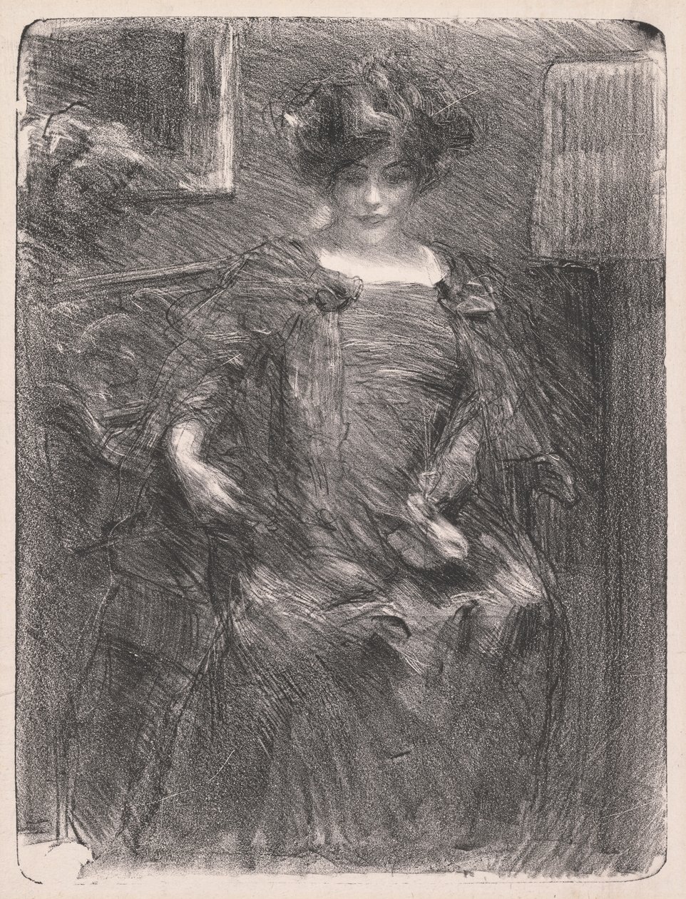 Senza titolo (Donna) da Albert de Belleroche
