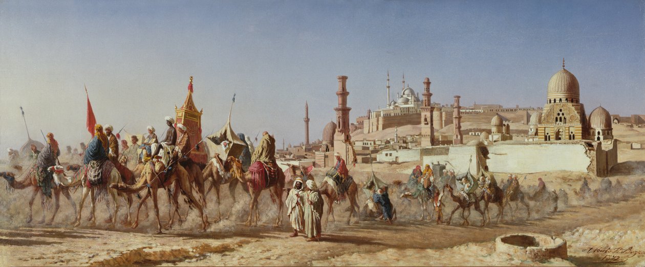La Carovana, 1872 da Alberto Bozzo
