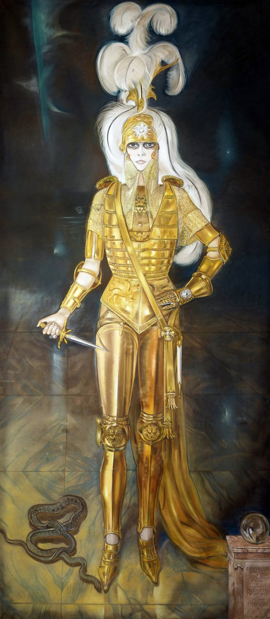 The Marchesa Casati as Cesare Borgia da Alberto Martini