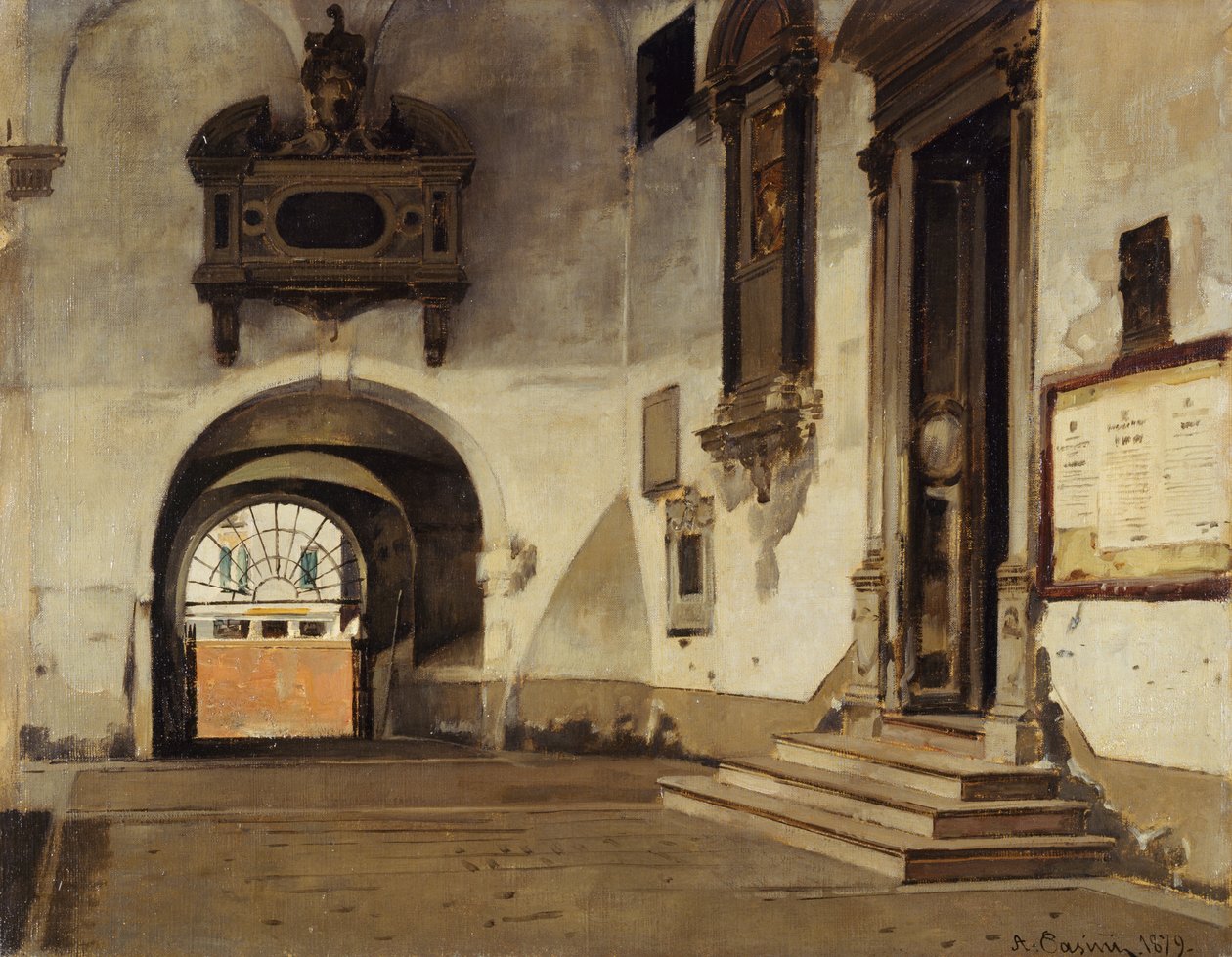 Piccola piazza da Alberto Pasini