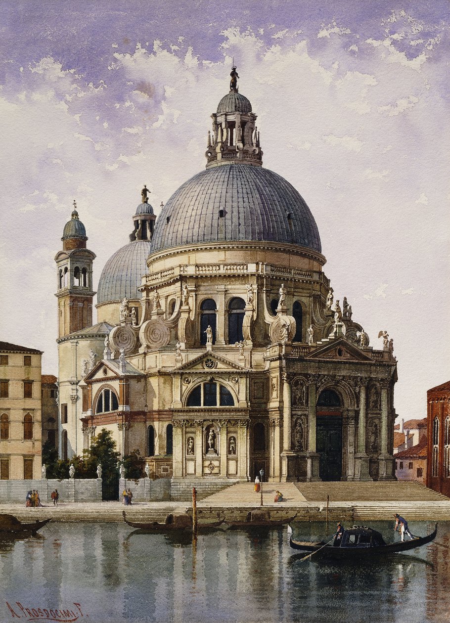 Santa Maria della Salute, Venezia da Alberto Prosdocini or Prosdocimi