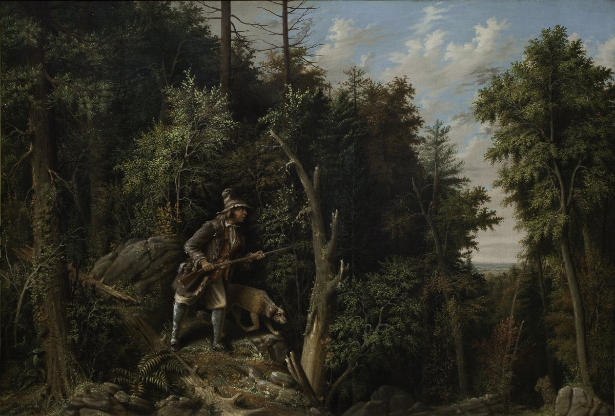 Rip Van Winkle nelle montagne, 1880 da Albertus D.O Browere