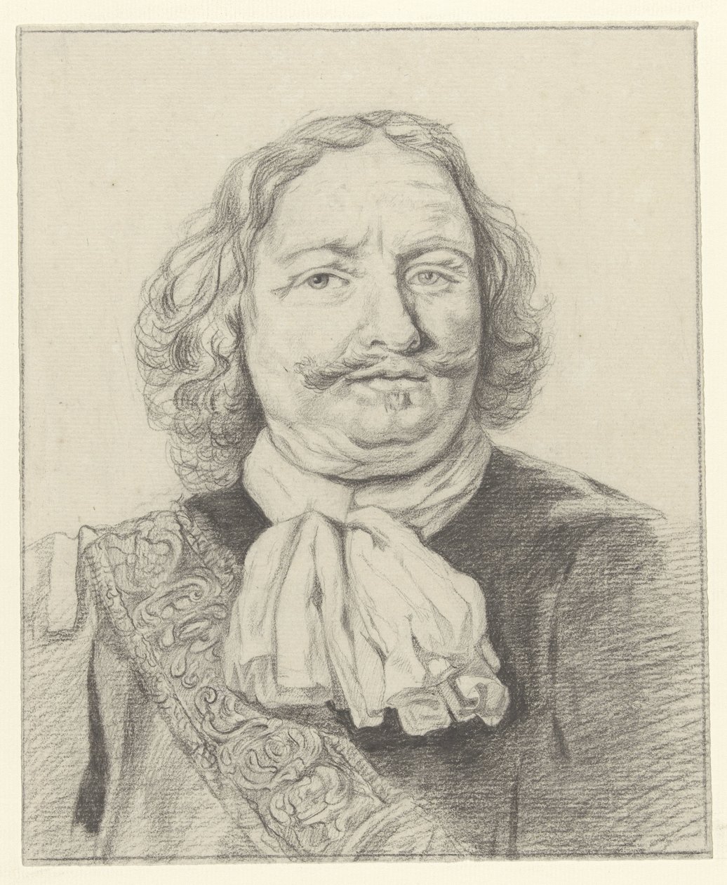 Ritratto di Egbert Meussen Kortenaer da Albertus Brondgeest