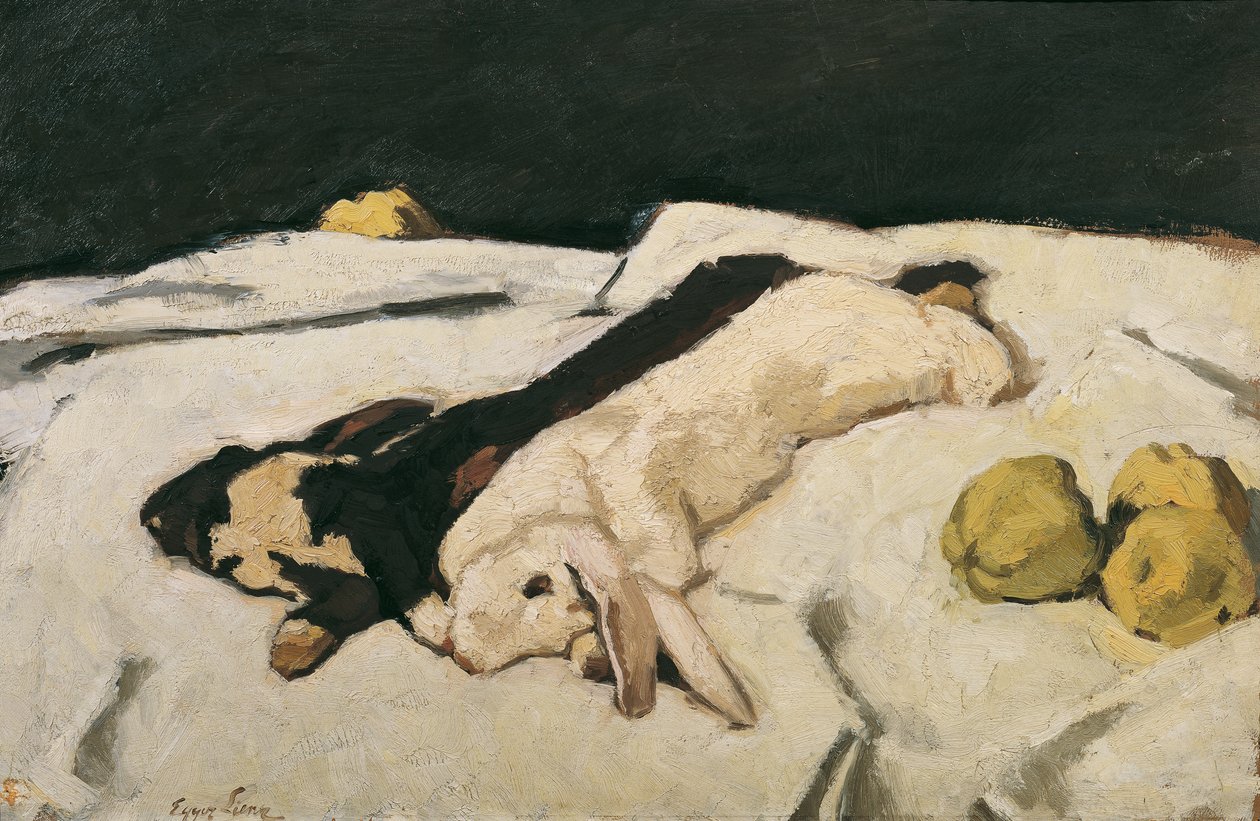 Lepri morte da Albin Egger Lienz