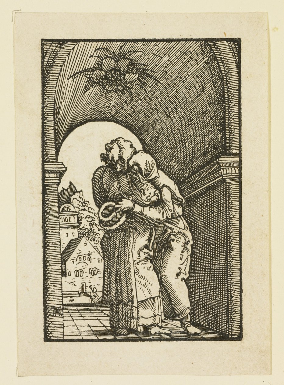 Gioacchino abbraccia Sant