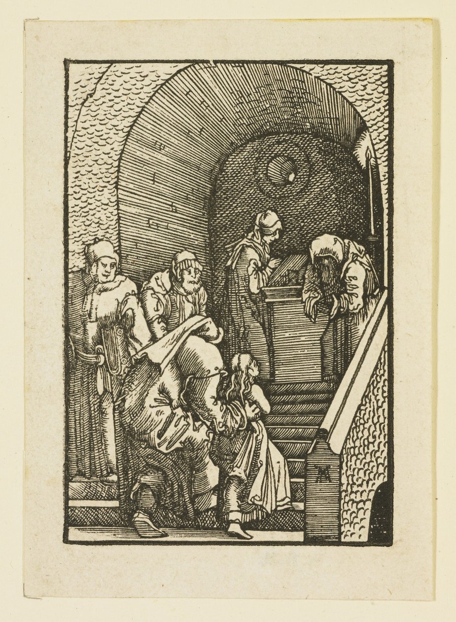 La Presentazione della Vergine al Tempio da Albrecht Altdorfer