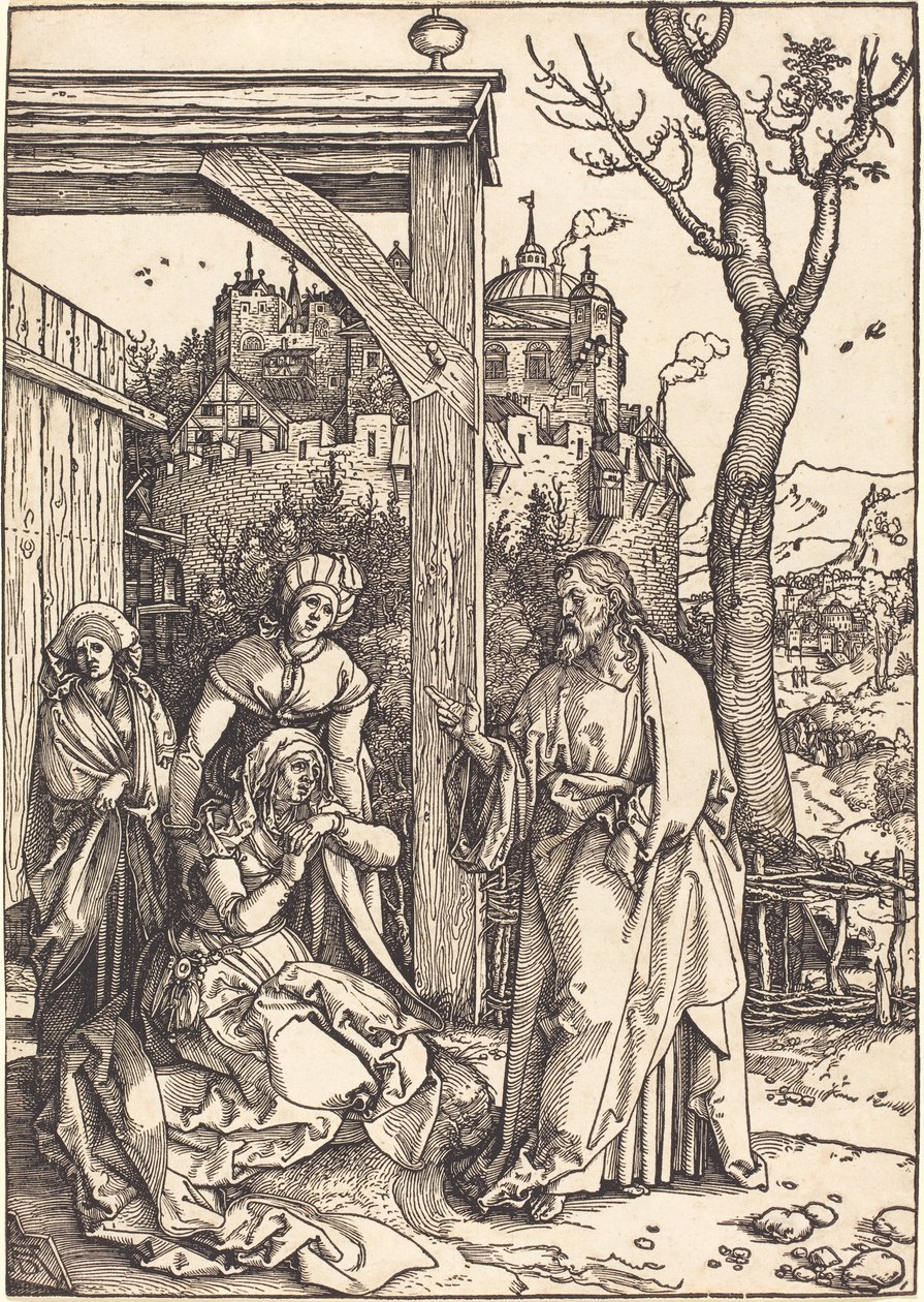 Cristo che prende congedo dalla madre da Albrecht Dürer