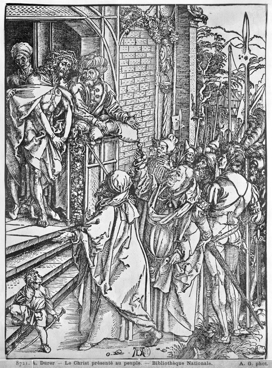 Cristo presentato al popolo da Albrecht Dürer
