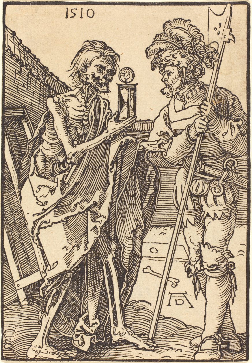 La morte e il lanzichenecco da Albrecht Dürer