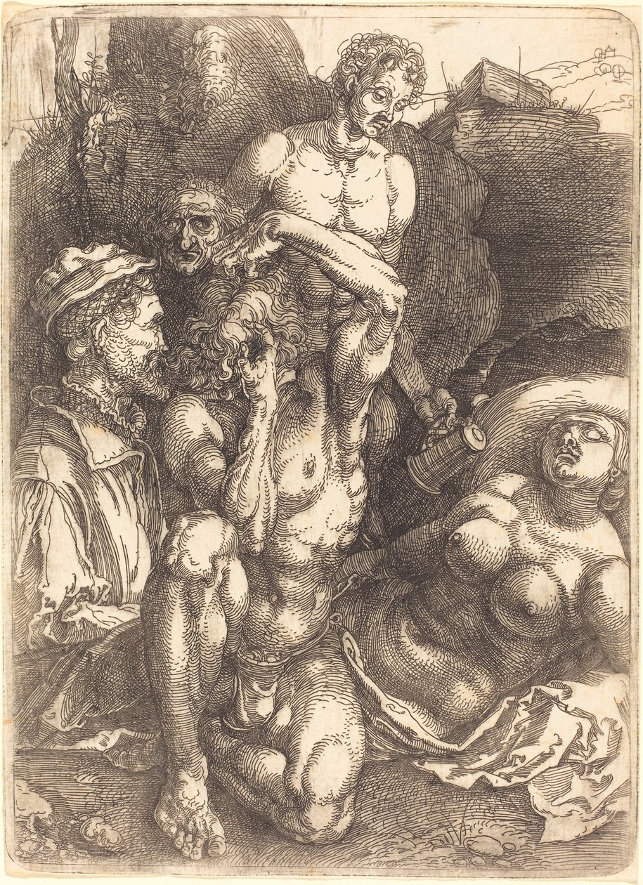 Uomo disperato da Albrecht Dürer