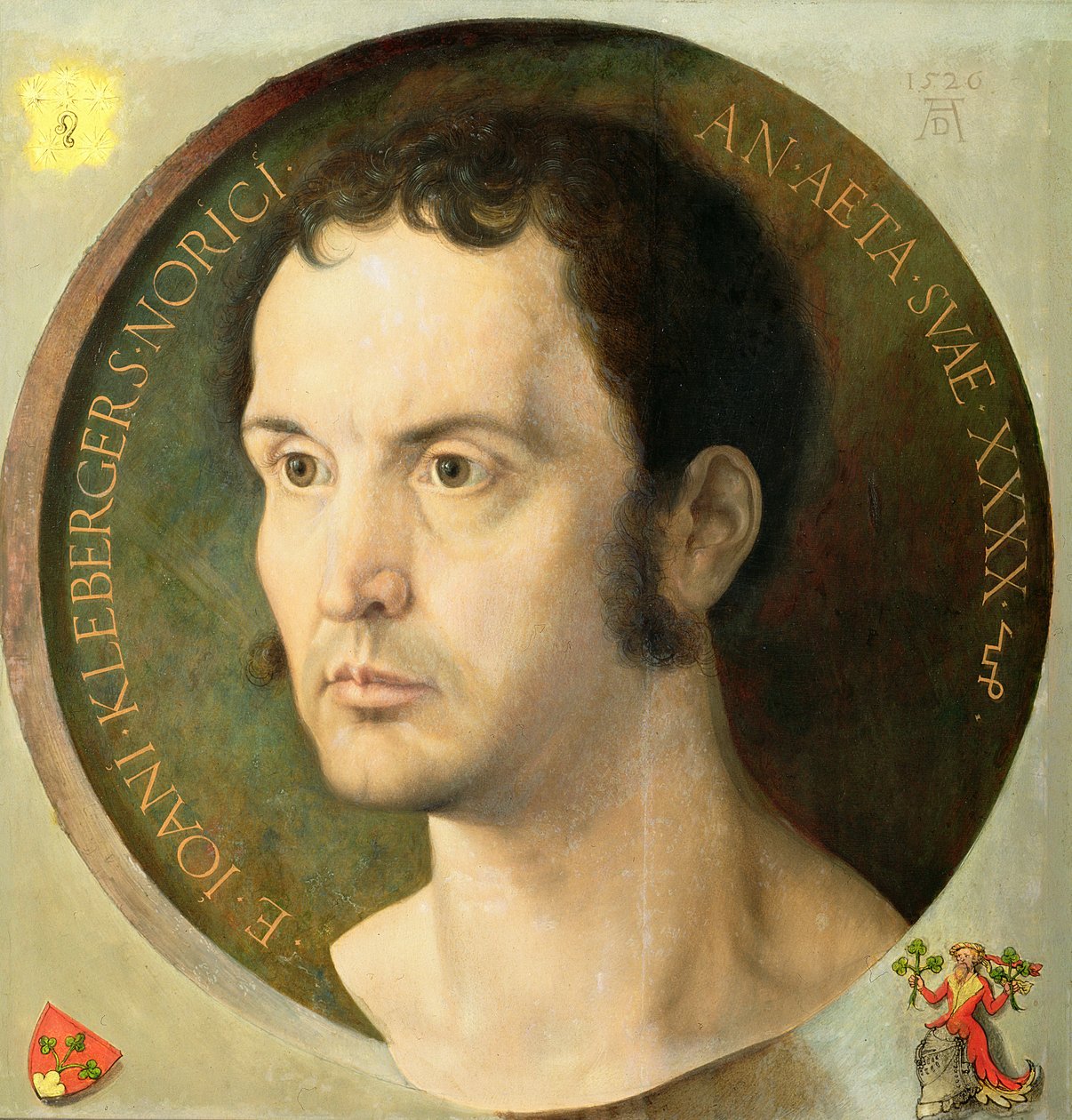 Johannes Kleberger, 40 anni, 1526 da Albrecht Dürer