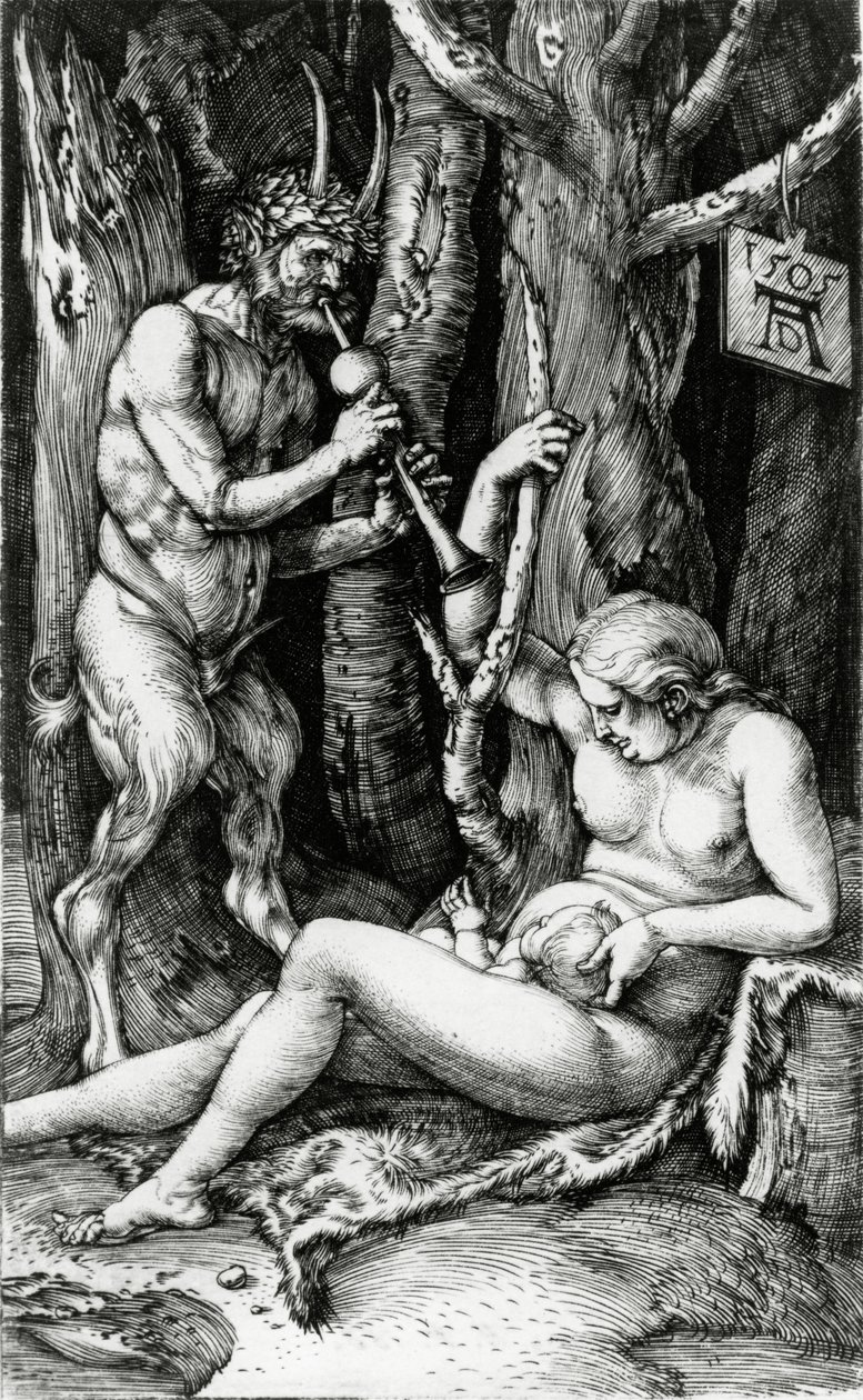 Famiglia di satiri, 1505 da Albrecht Dürer